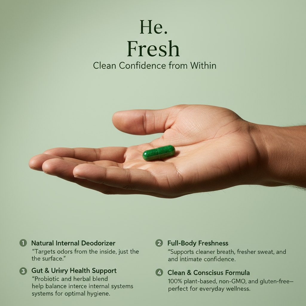 Fresh - Capsules for Internal Deodorizing & Full-Body Freshness